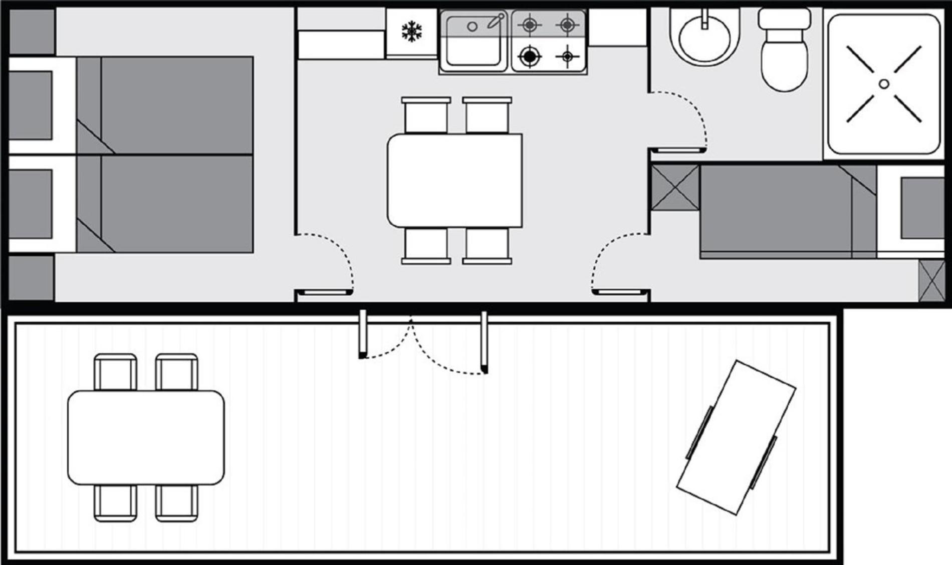 Victoria Mobilehome By Ville Degli Ulivi 坎普码港 外观 照片